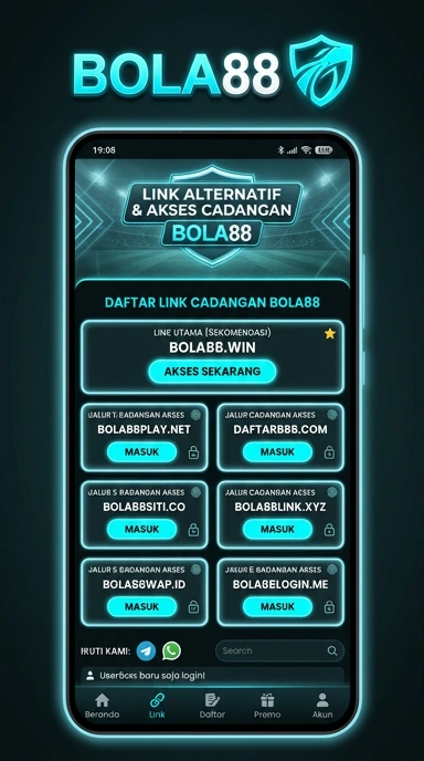 Tampilan link alternatif bola88